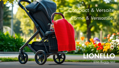 LIONELO Elia Buggy Klein Zusammenklappbar Kinderwagen Bis 15 Kg Graphit Test