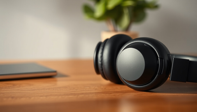 Lankey Sound 9S Kopfhörer Kabellos Bluetooth Schwarz