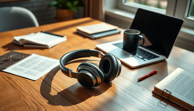 Lankey Sound Kopfhörer Kabellos Bluetooth Over-Ear
