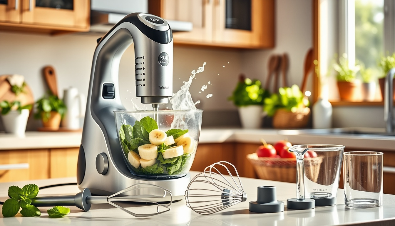 Lehmann Chowmei Stabmixer Set 1200 W Test