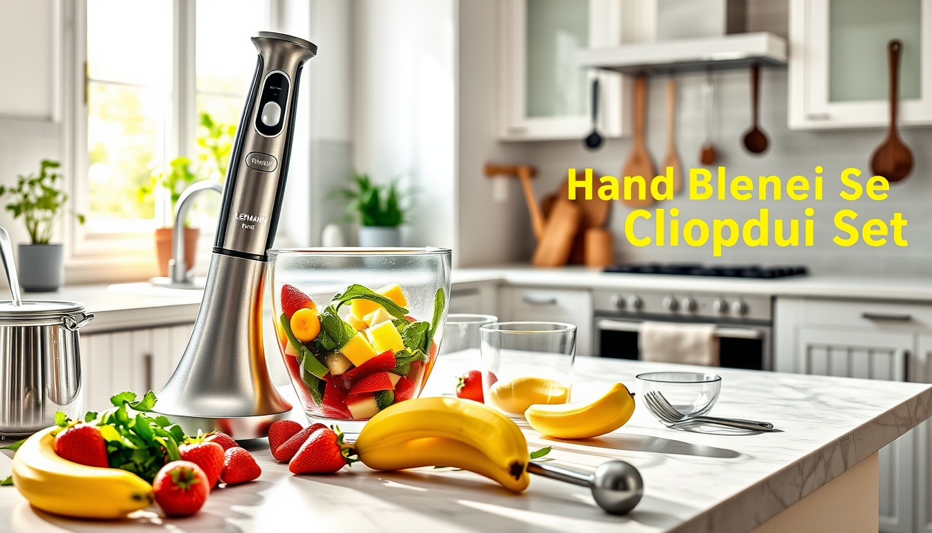 Lehmann Stabmixer Set Chopsui Test