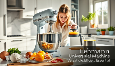 Lehmann Universal Küchenmaschine 3 in 1 Set Test