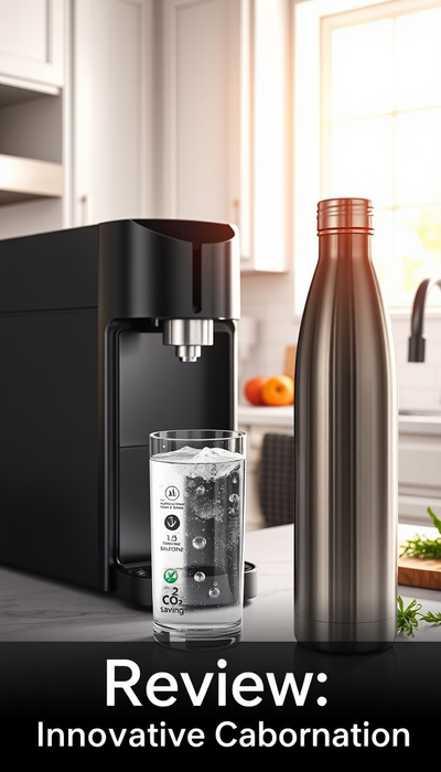 Luckymoose® Infinity Wassersprudler mit 2x 1,25L Edelstahlflaschen Test