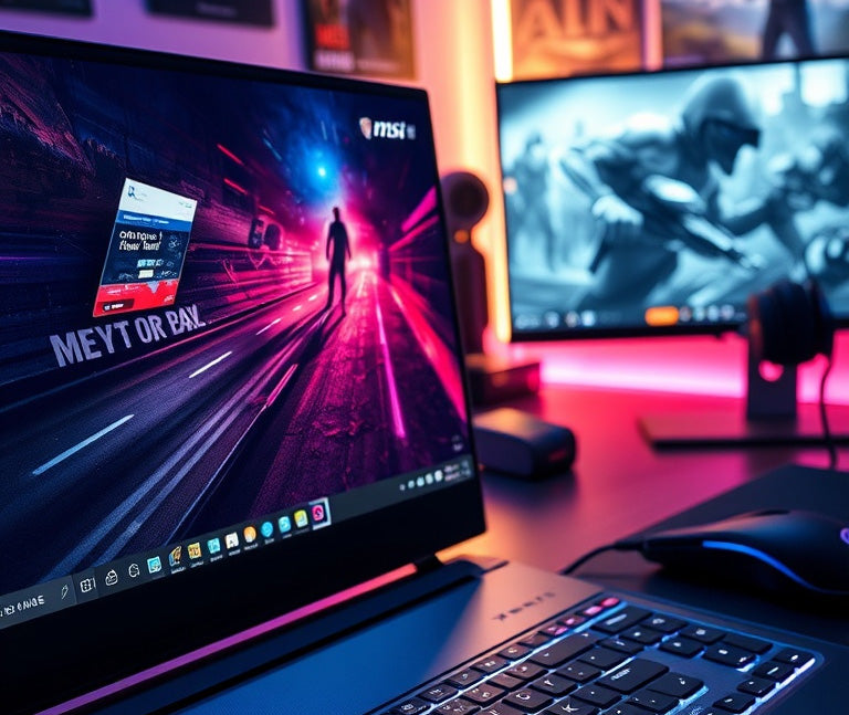 MSI Sword 17 HX Gaming Laptop Test