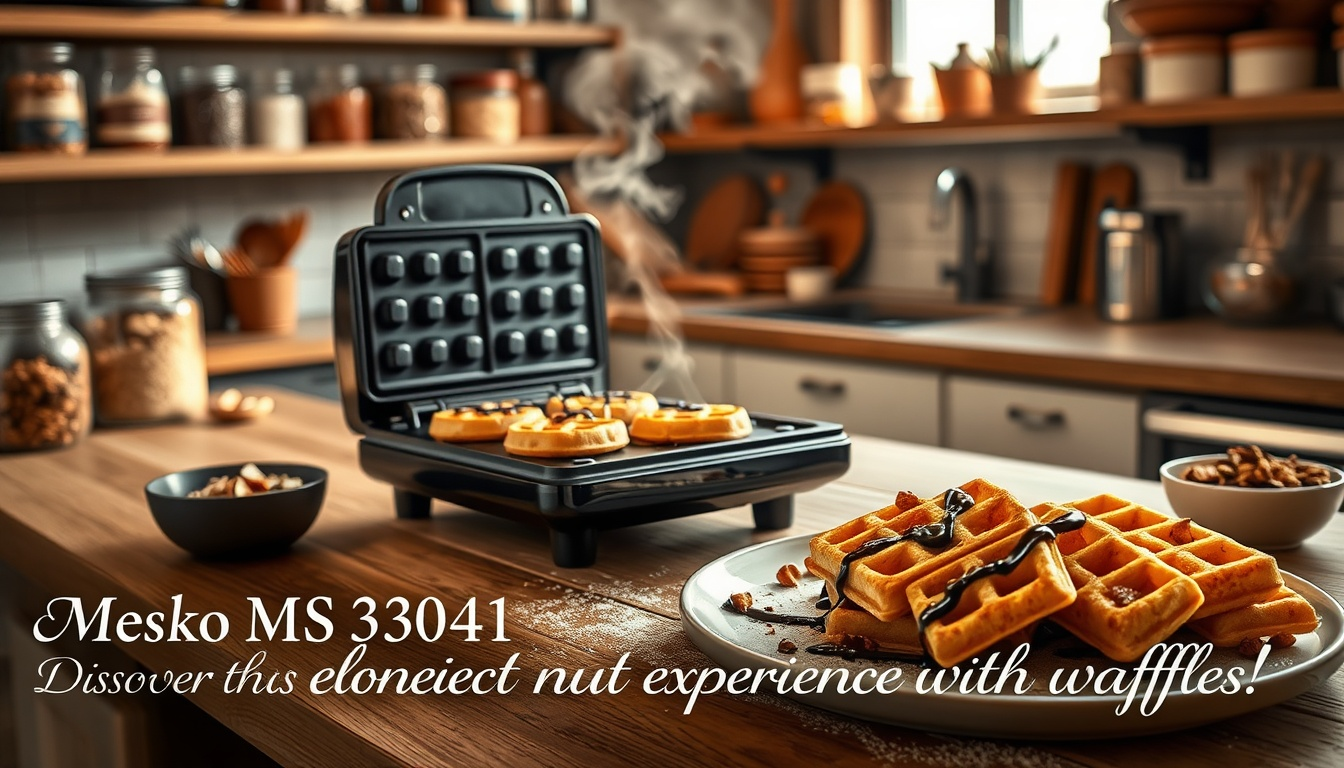 Mesko MS3041 Waffeleisen Test