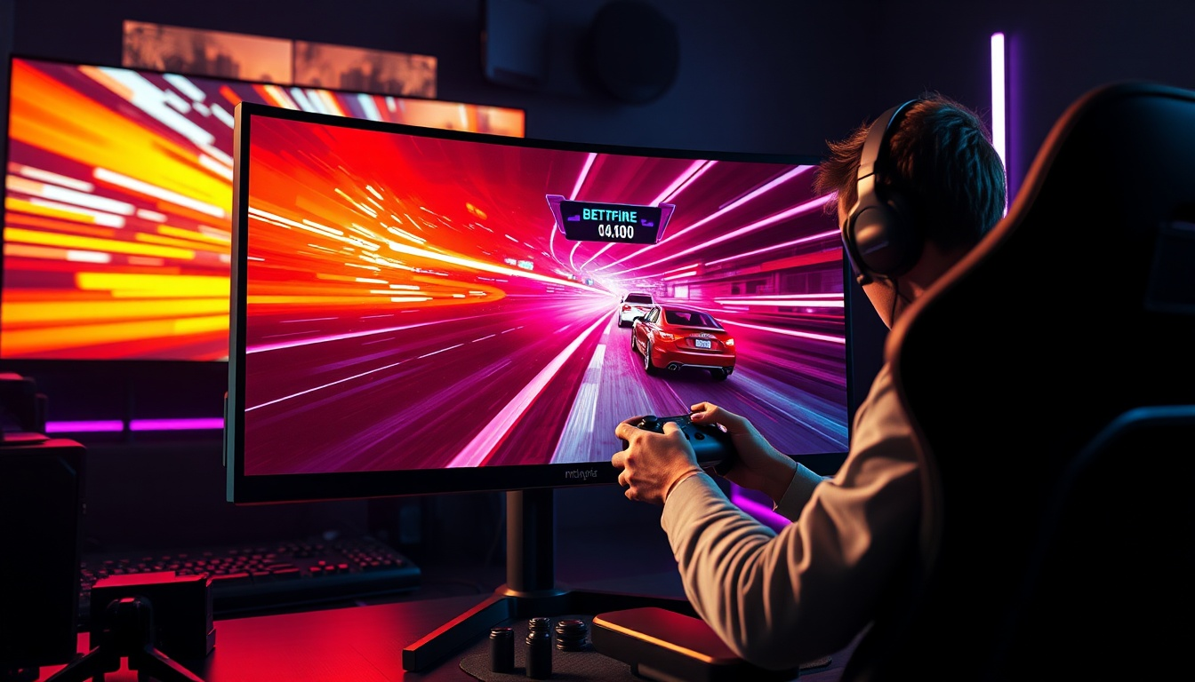 Minifire 34 Zoll UWQHD Curved Gaming Monitor 165Hz Curved 1500R MFG34C5Q