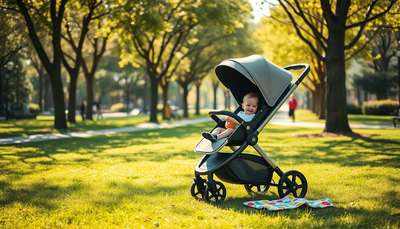 MoLi PU-Leder Kinderwagen Test
