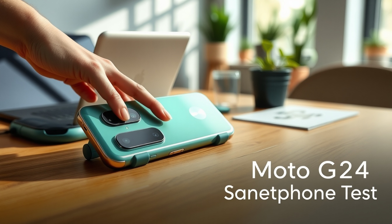 Motorola Mobility Moto G24 Smartphone Test
