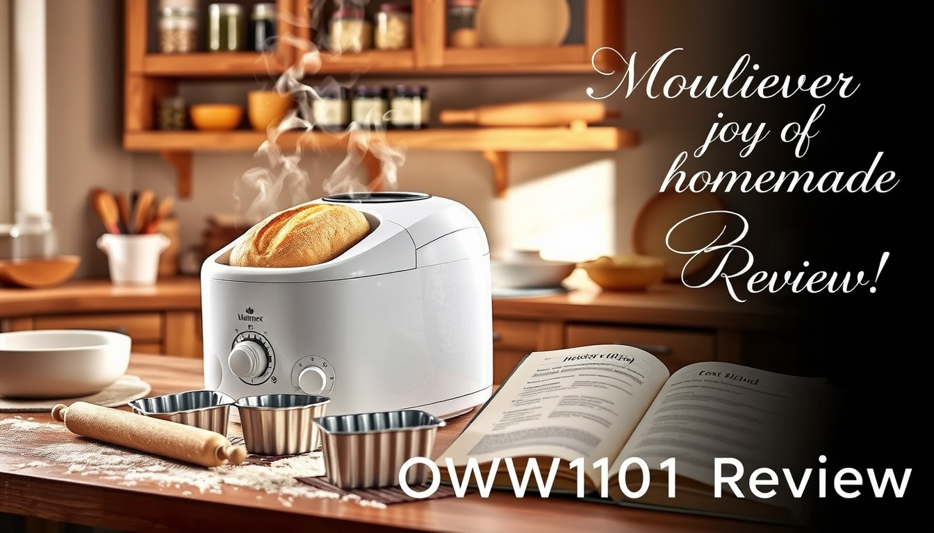 Moulinex OW6101 Brotbackautomat Weiß Test