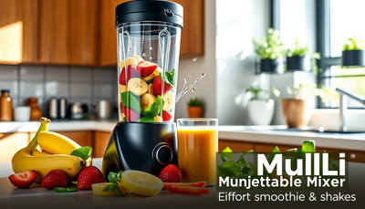 Mulli Tragbarer Mixer Test