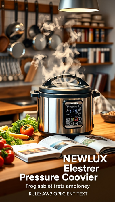 NEWLUX- Elektrischer Schnellkochtopf Chef Pot V110 Test