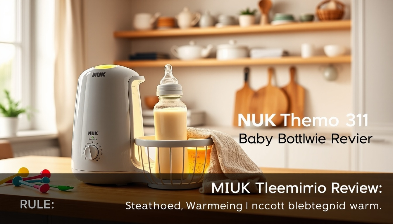 NUK Vario Express Flaschensterilisator|sterilisiert Test