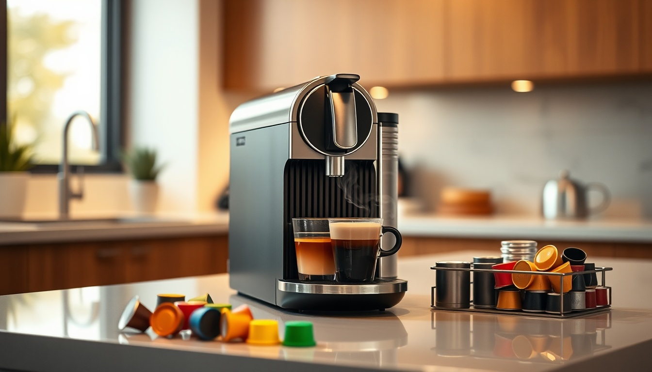 Nespresso De'Longhi CitiZ Platinum EN220.T Kapsel-Kaffeemaschine Test