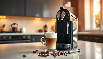 Nespresso De'Longhi EN640.B Gran Lattissima Kaffeekapselmaschine Schwarz