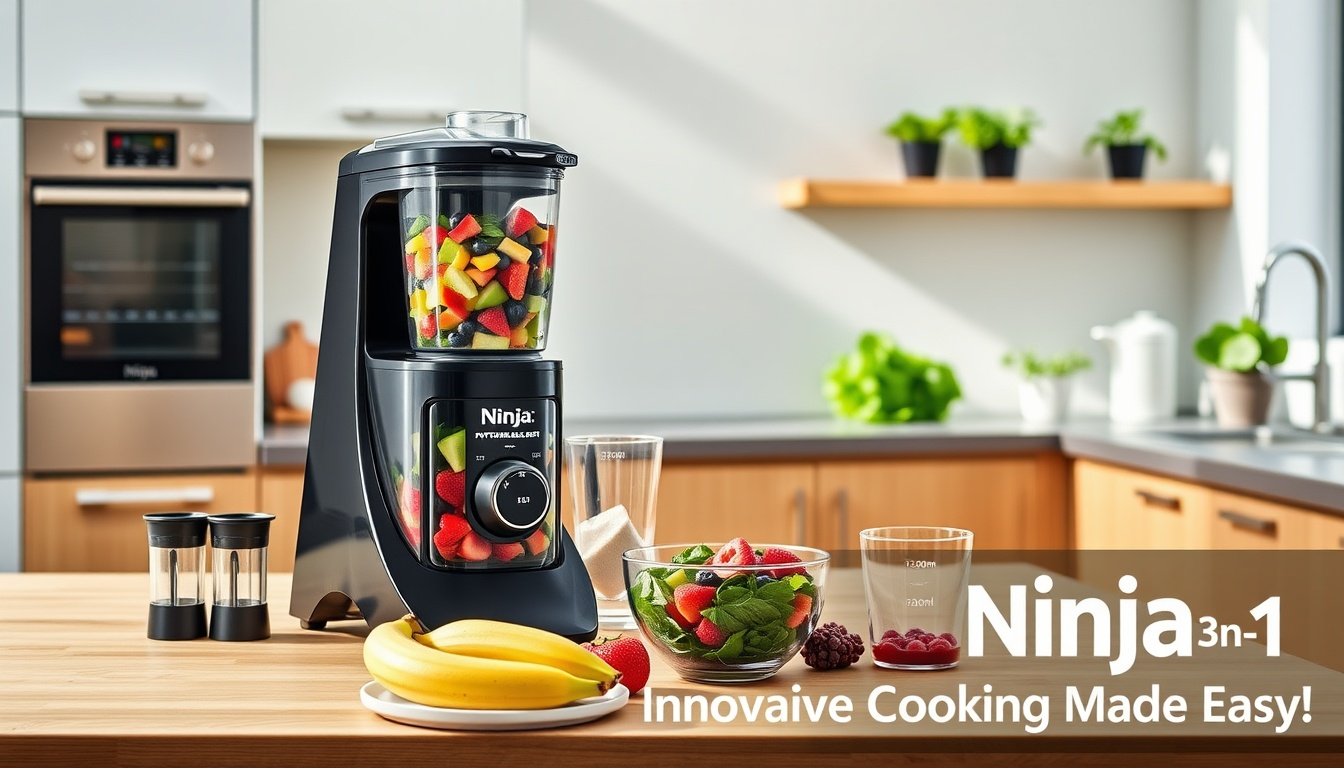 Ninja 3-in-1 Küchenmaschine und Mixer BN800EU Test