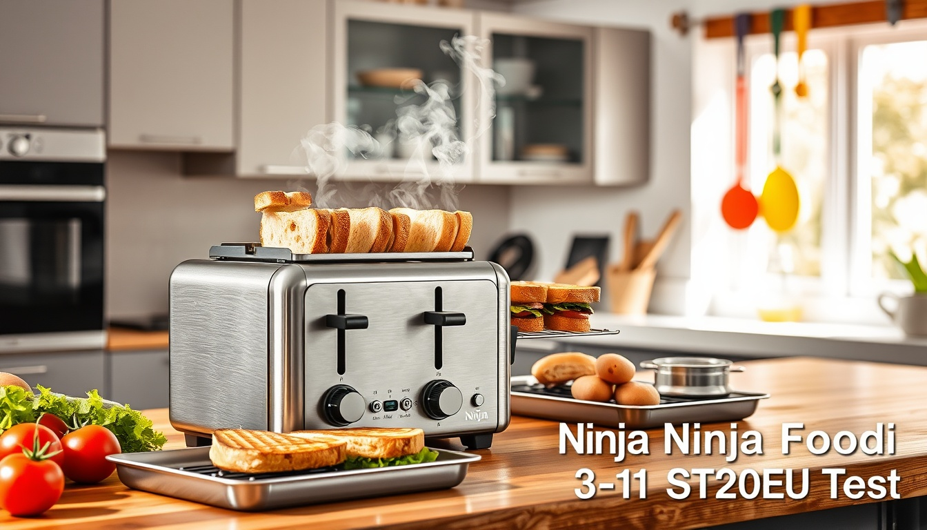 Ninja Foodi 3-in-1 Toaster ST202EU Test