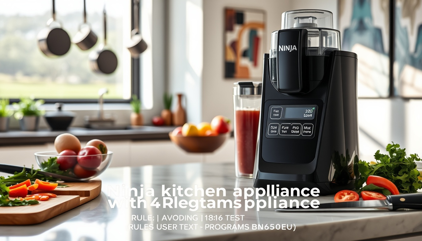 Ninja Küchenmaschine mit 4 Programmen BN650EU Test