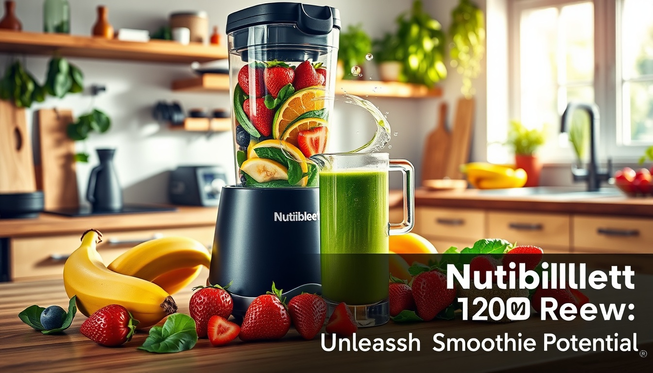 Nutribullet Pro 1200 Elektrischer Mixer NB120MB Test
