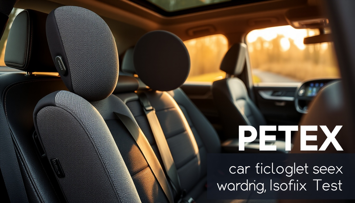 PETEX Auto-Kindersitzerhöhung mit Isofix - Max Plus Test