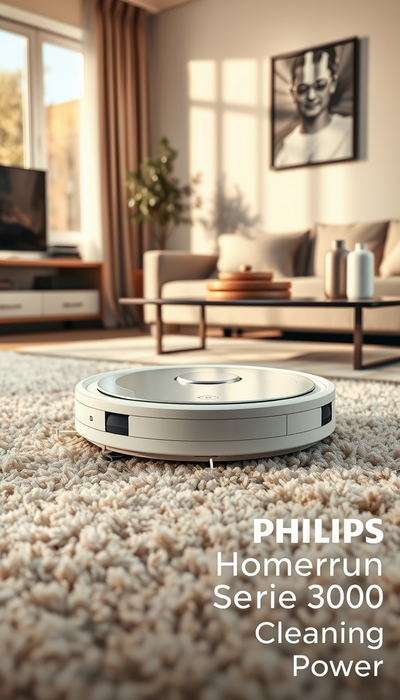 PHILIPS Homerun Serie 3000 Saugroboter Test