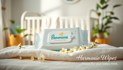 Pampers Harmonie Aqua Feuchttücher 15 Packungen mit jeweils 48 Feuchttüchern Test