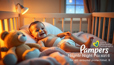 Pampers Night Windeln Pants Größe 6 MONATSBOX 138 Höschenwindeln Test
