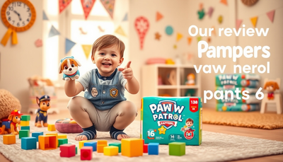 Pampers Paw Patrol Pants Größe 6 Windeln 14-19kg Baby-Dry138 Höschenwindeln Test