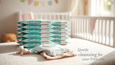 Pampers Sensitive Feuchttücher 12 Packungen mit 52 Stück Test