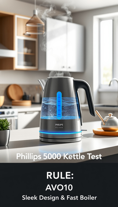Philips 5000 Series Wasserkocher HD9339/80 Test