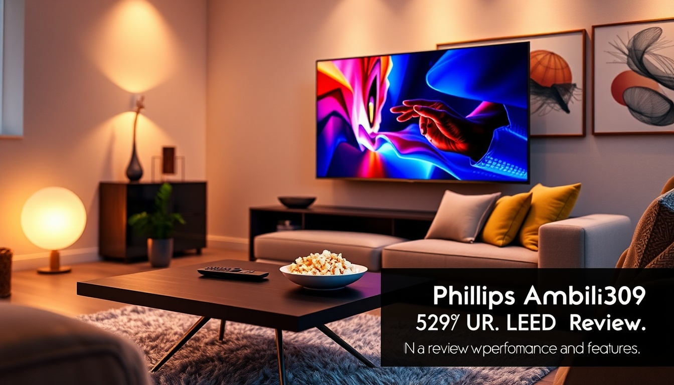 Philips Ambilight 50PUS8309 Test