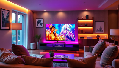 Philips Ambilight The Xtra 55PML9009 4K 55-Zoll Anthrazitgrau