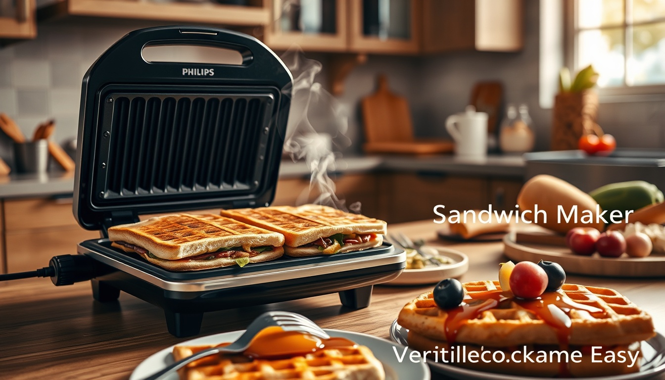 Philips Sandwichmaker 5000 Serie HD2350/80 Test