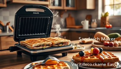 Philips Sandwichmaker 5000 Serie HD2350/80 Test