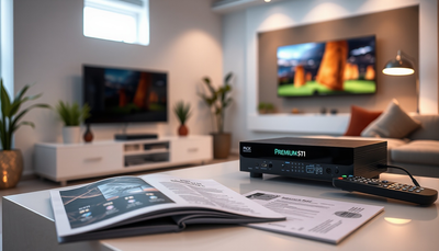 PremiumX Satelliten-Receiver HD 521 FTA Digital SAT TV-Receiver
