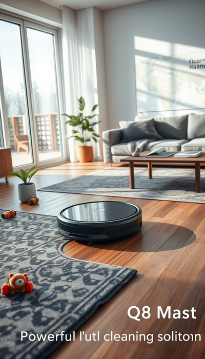 Proscenic Q8 Max Staubsauger Roboter mit Absaugstation Test
