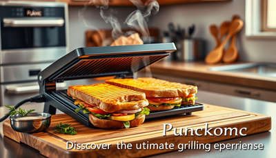 Pukomc Kontaktgrill Sandwichmaker Test