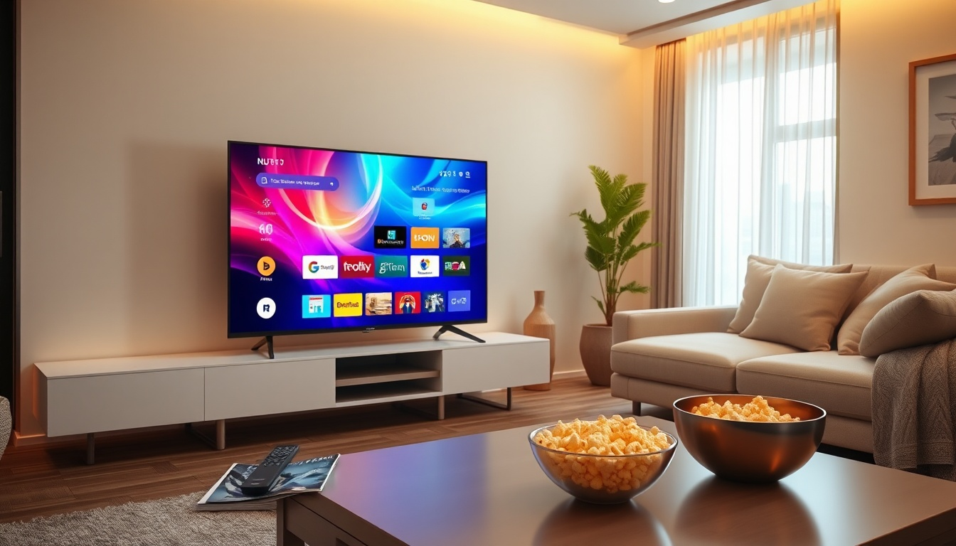 RCA Smart TV 55 Zoll Fernseher Roku TV 2024