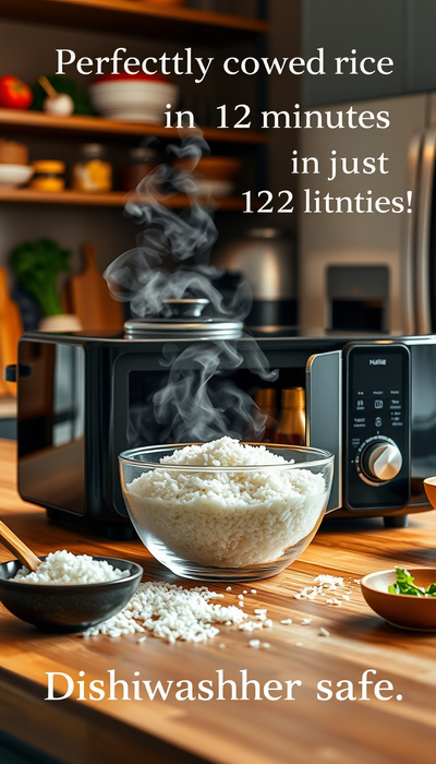 REISHUNGER Mikrowellen Reiskocher Test