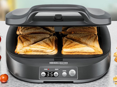 ROMMELSBACHER Sandwich Maker Sam ST 1800 Test