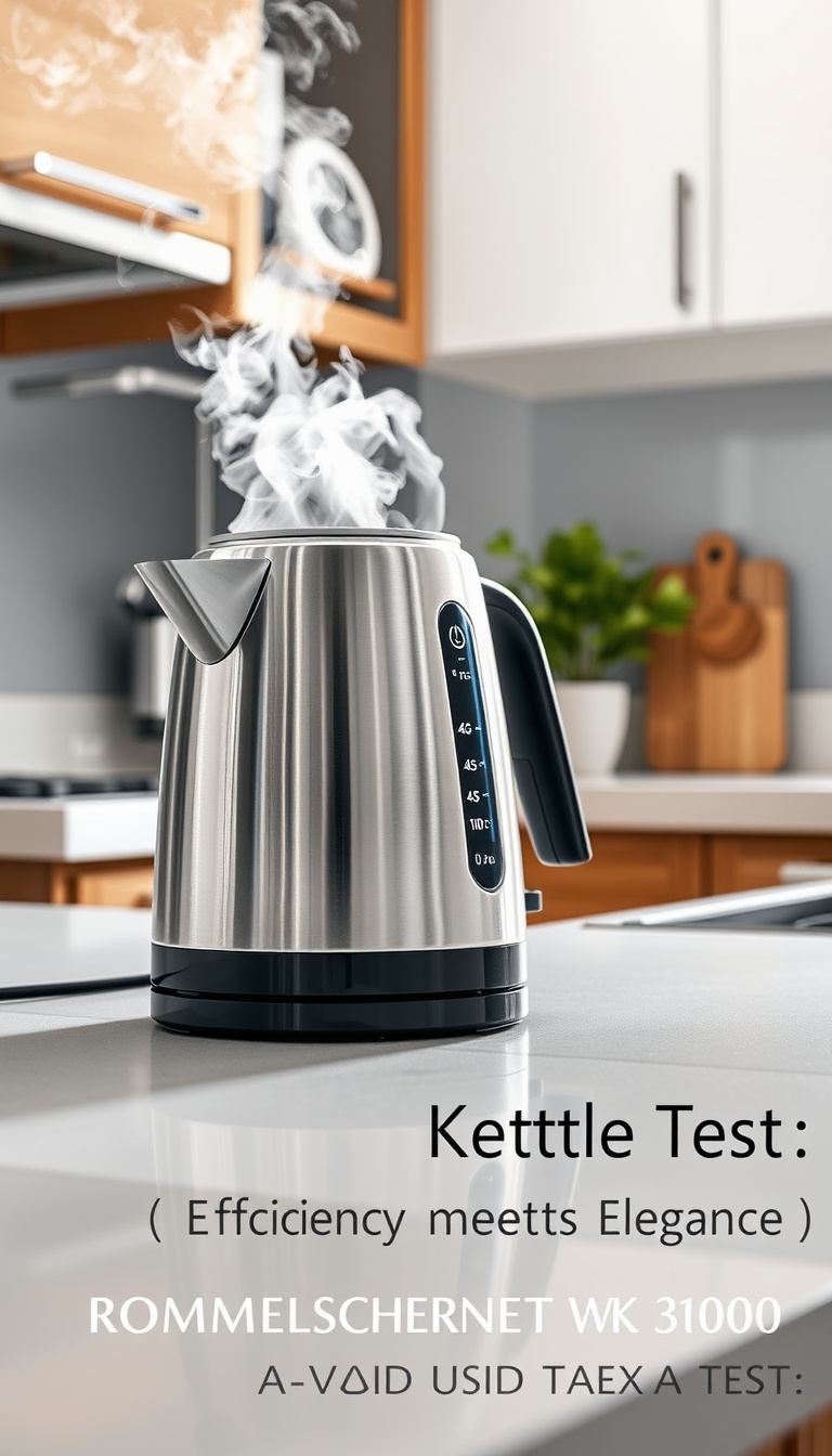 ROMMELSBACHER Wasserkocher WK 3000 Test