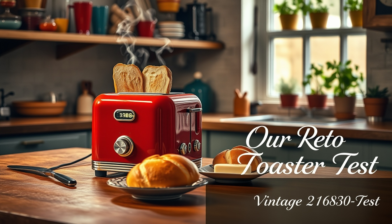 Russell Hobbs Toaster Vintage 21680-56 Test