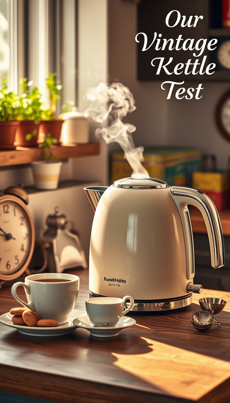 Russell Hobbs Wasserkocher Vintage Teekocher 21672-70 Test