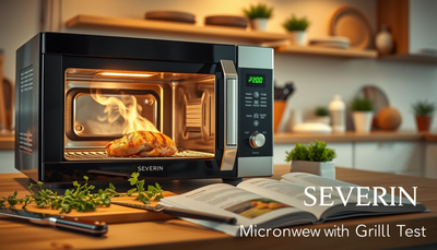 SEVERIN 2-in-1 Mikrowelle mit Grill MW 7781 Test