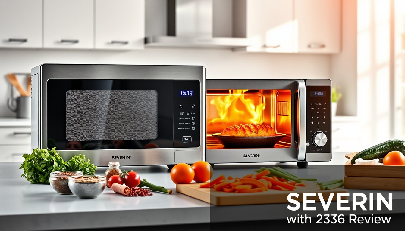 SEVERIN 2-in-1 Mikrowelle mit Grill MW 7874 Test