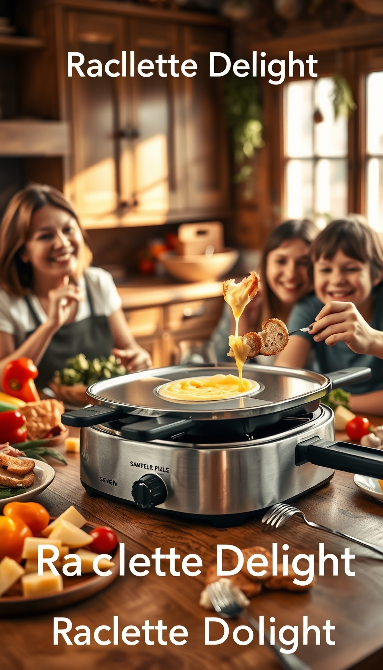 SEVERIN 2348-000 RG 2348 Raclette-Fondue-Kombination