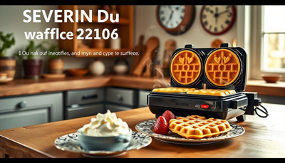 SEVERIN Duo-Waffeleisen WA 2106 Test