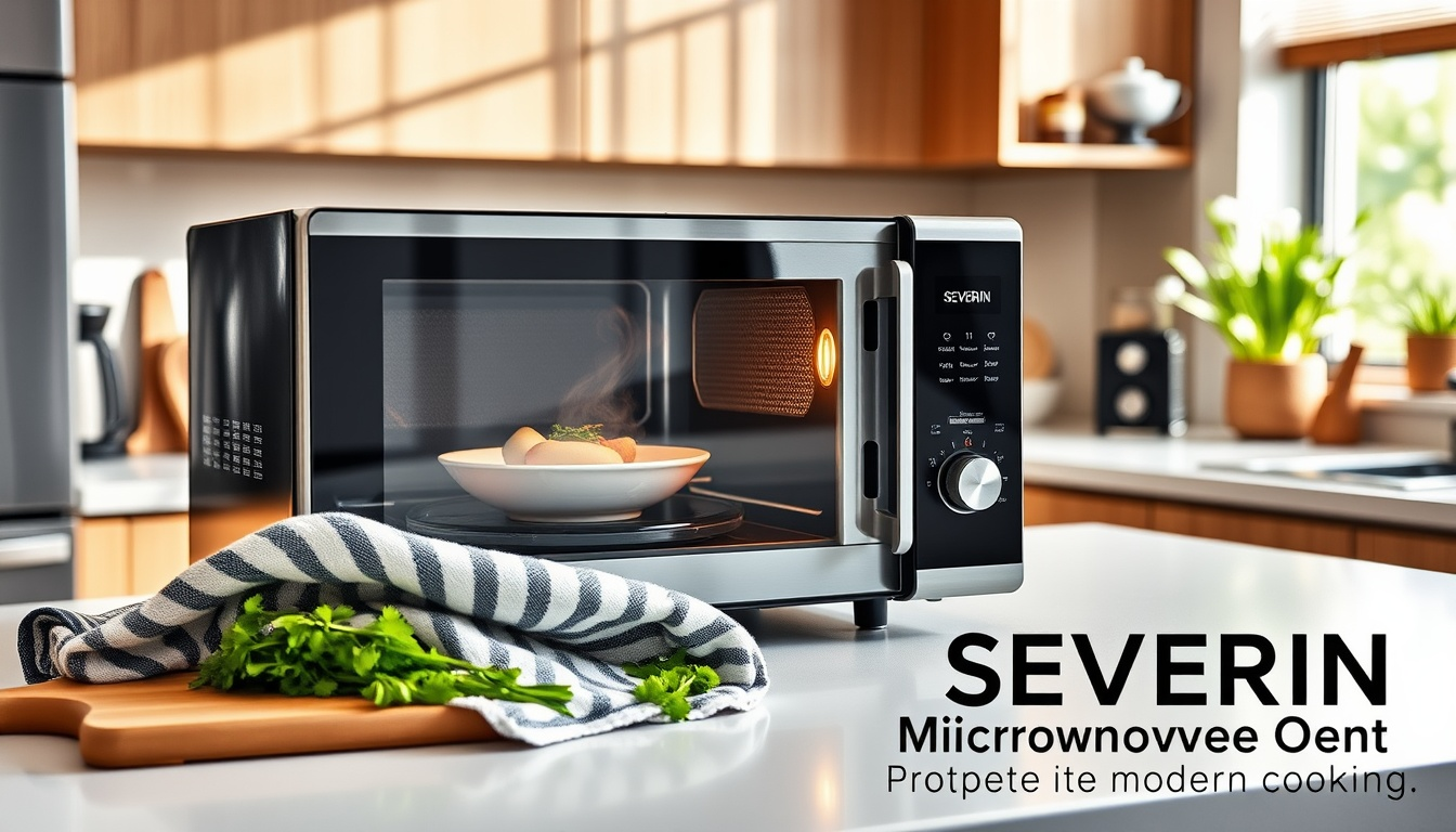 SEVERIN Mikrowelle mit Glasboden MW 7761 Test