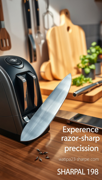 SHARPAL 198H Elektrischer Messerschärfer Test