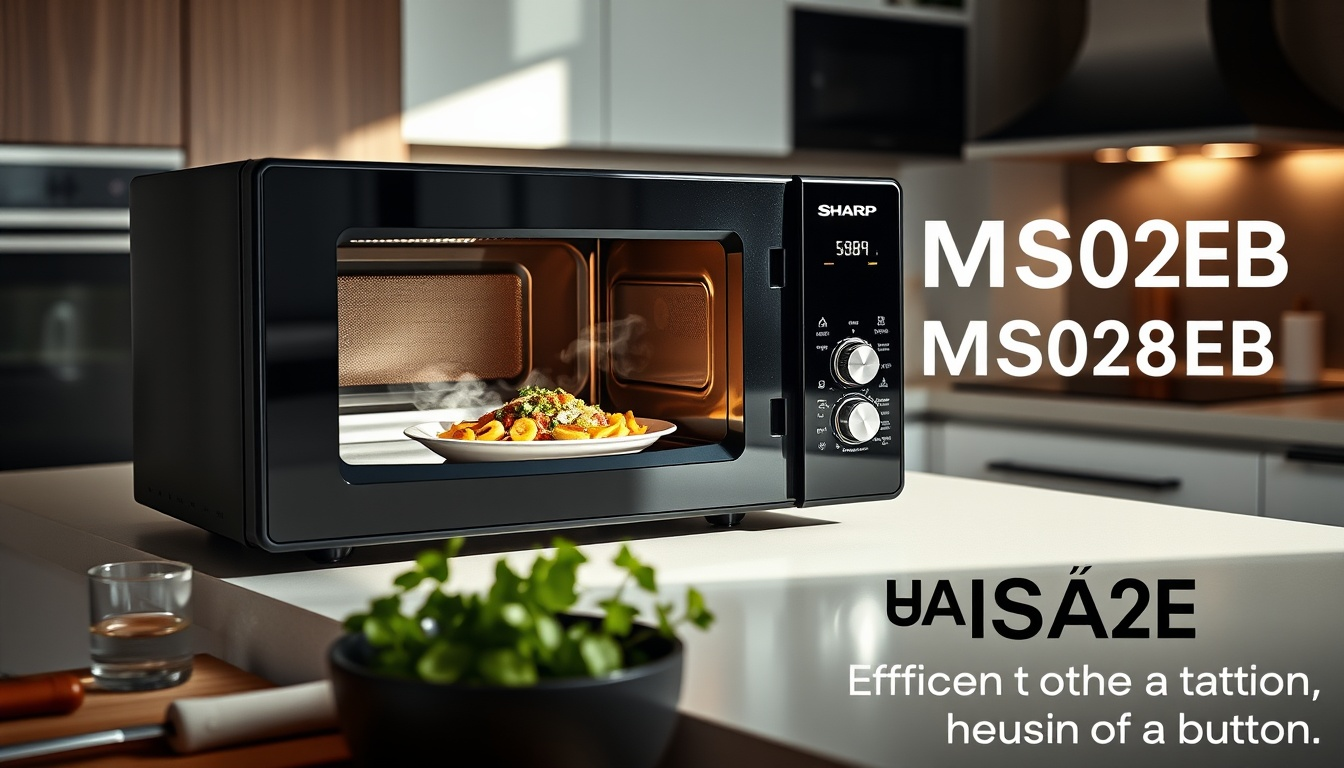 SHARP MS02EB Mikrowelle Test