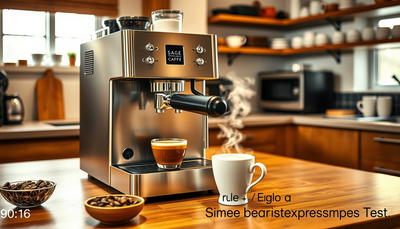 Sage The Barista Express Impress Gebürsteter Edelstahl Test